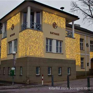 Fairy Curtain Light with Warm White LED, 2m x 3m Size with 600 LED, Connectable
